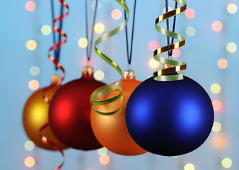 Image showing christmas decorations