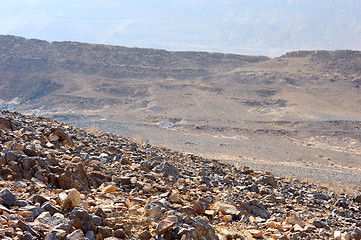 Image showing Unique stones of Makhtesh Ramon