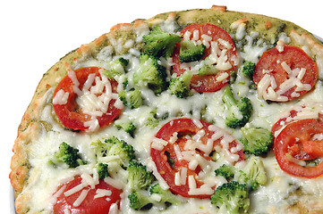 Image showing organic pizza