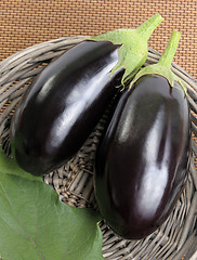 Image showing Eggplants.