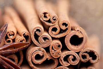 Image showing Anise and Cinnamon