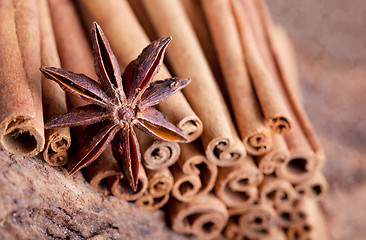 Image showing Anise and Cinnamon