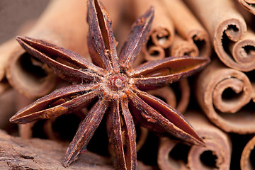 Image showing Anise and Cinnamon