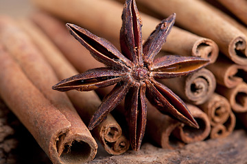 Image showing Anise and Cinnamon