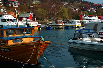 Image showing Small harbor