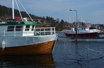 Image showing Fishing boats VII