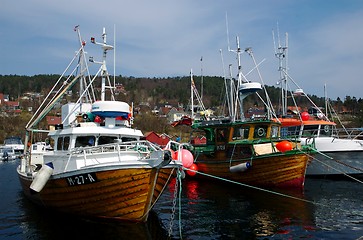 Image showing Fishing boats III