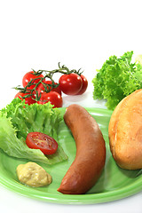 Image showing Frankfurter sausage