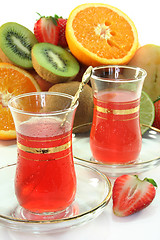 Image showing Fruit tea