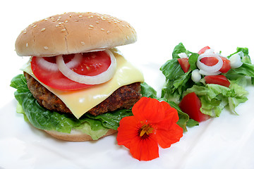 Image showing Cheeseburger