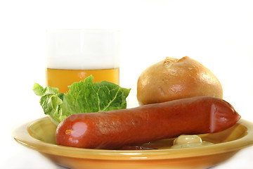 Image showing Frankfurter sausage