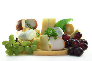 Image showing Cheese Assortment