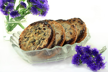Image showing Oat cookies
