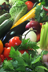 Image showing Vegetable shopping