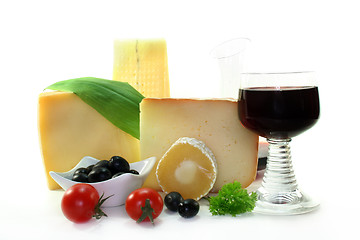 Image showing Cheese Assortment