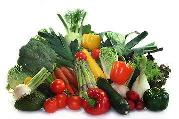 Image showing Vegetable shopping