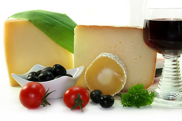 Image showing Cheese Assortment