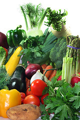 Image showing Vegetable shopping