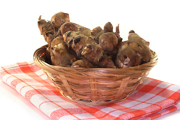 Image showing Jerusalem artichokes