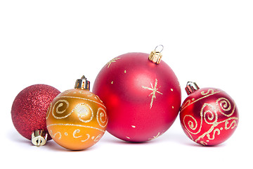 Image showing Christmas Bauble Still Life