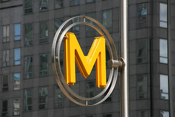 Image showing Paris Metro