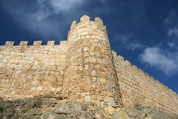 Image showing Medieval walls