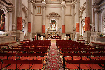 Image showing Baroque church interior