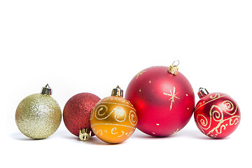 Image showing Christmas Bauble Still Life