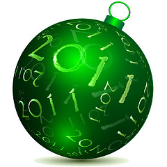 Image showing Green sphere
