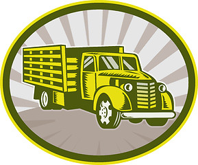 Image showing Vintage pick-up cargo truck