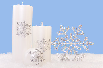 Image showing Xmas Candles