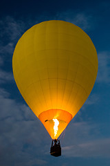 Image showing yellow balloon