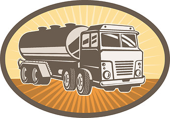 Image showing cement fuel truck