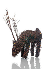 Image showing Moose christmas decor