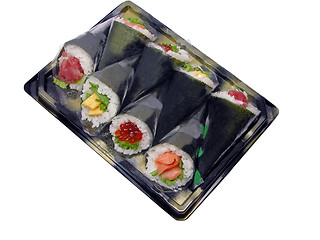 Image showing Hand-roll sushi box