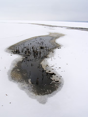 Image showing ice-hole