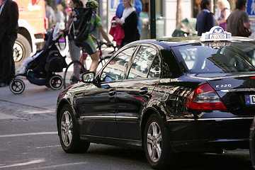 Image showing Taxi in Oslo