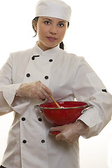 Image showing Chef with Kitchen Utensils