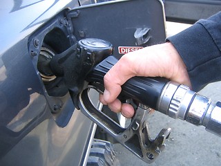 Image showing Filling diesel