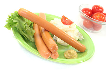 Image showing Wiener sausage