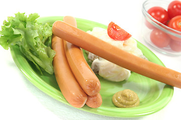 Image showing Wiener sausage