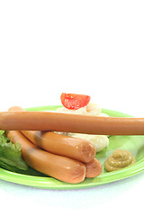 Image showing Wiener sausage