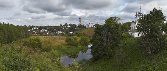 Image showing The best view of Suzdal.Russia. XXXL detailed panorama