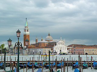 Image showing Cloudy Venice lagoon