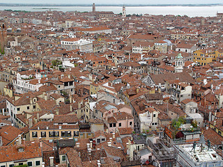 Image showing Top view of Venice roof.