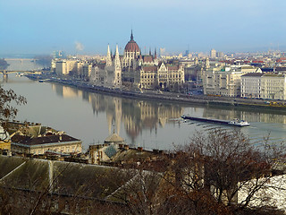 Image showing Hungarian parliament in Budapest