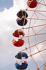 Image showing Colorful Ferris Wheel