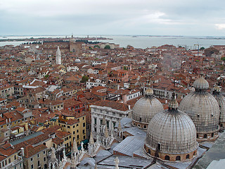 Image showing Top view of Venice roof.