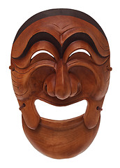 Image showing Korean wooden mask