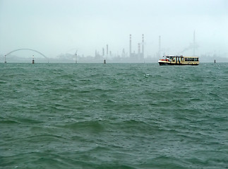 Image showing Lagoon bay. Venice, Italy